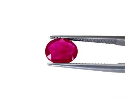 Natural Ruby Burma Oval 2.96 carat