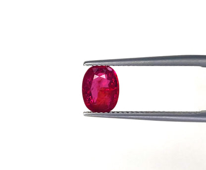 Natural Ruby Mozambique Oval 2.08 carat