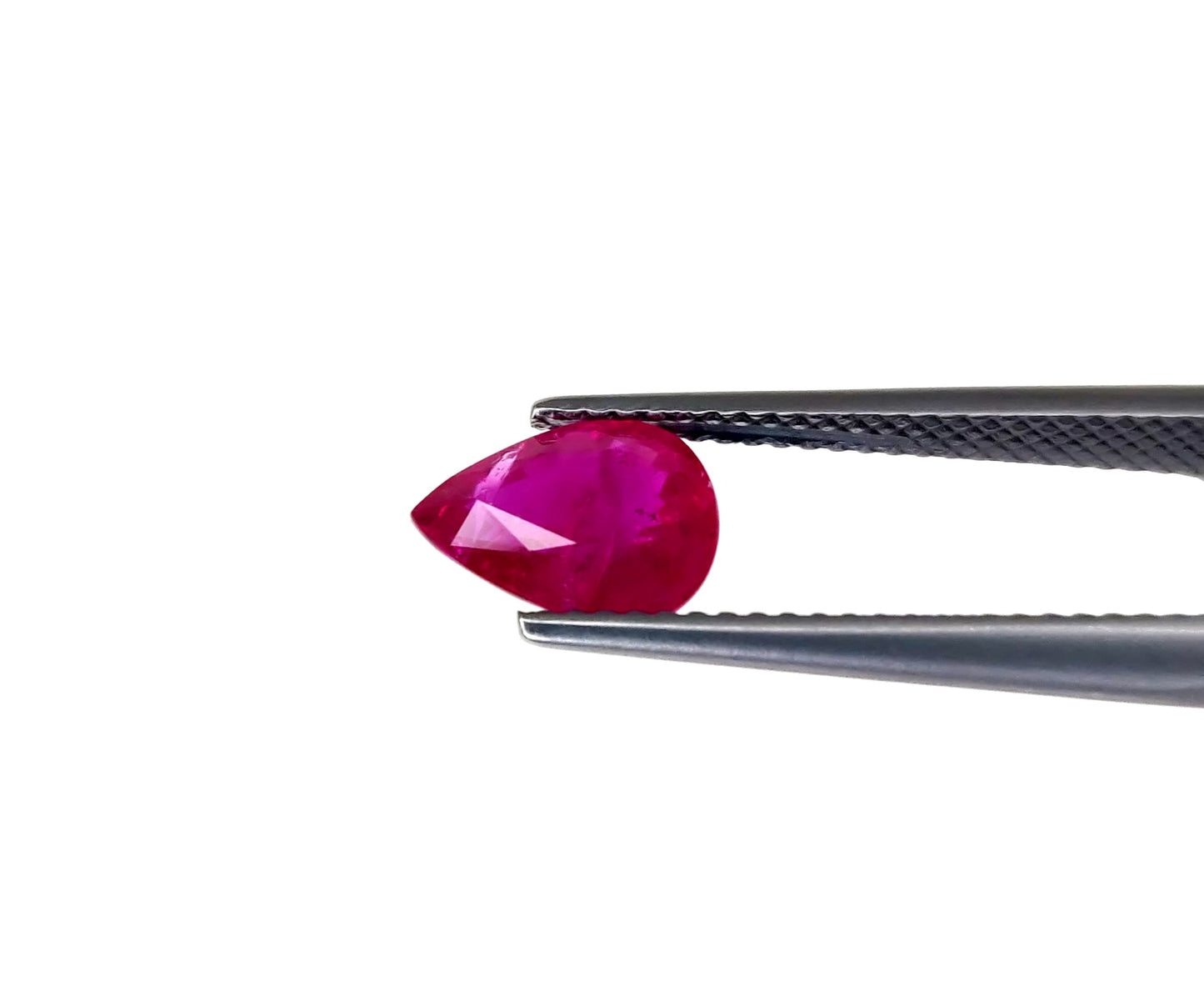Natural Ruby Mozambique Pear 9x7 MM