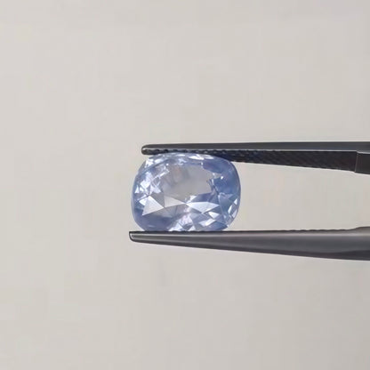 Natural Blue Sapphire Sri Lanka (Ceylon) Cushion 5.24 carat