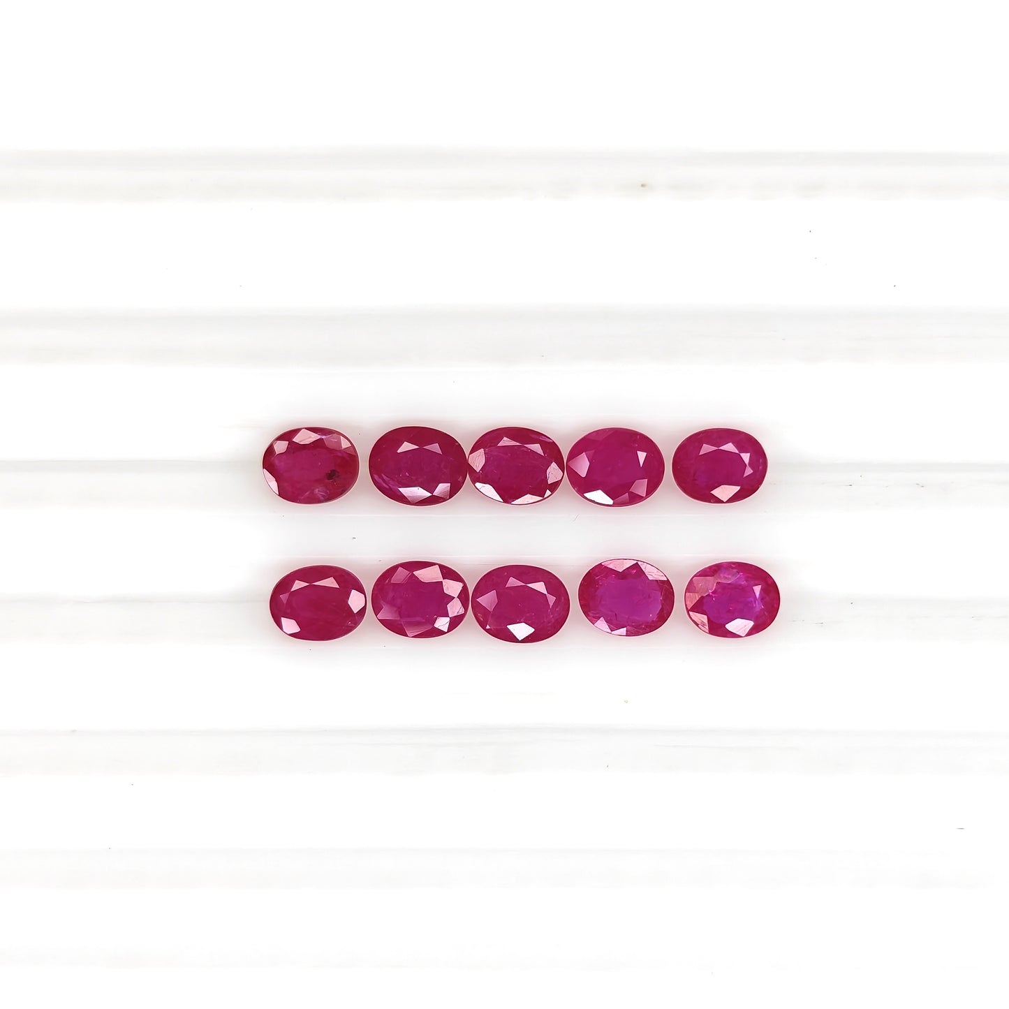 Natural Ruby Mozambique Oval 5x4 MM