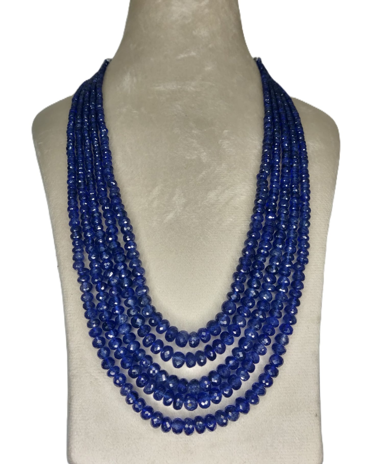 Natural Blue Sapphire Bangkok Round Beads 755.20 Carat