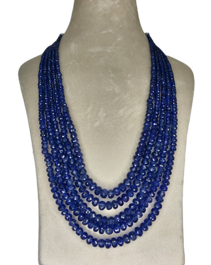 Natural Blue Sapphire Bangkok Round Beads 755.20 Carat