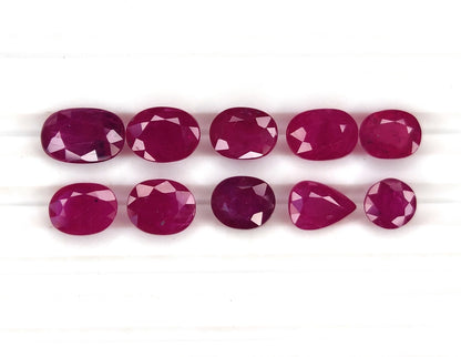 Natural Ruby Mozambique Oval 14.39 carat
