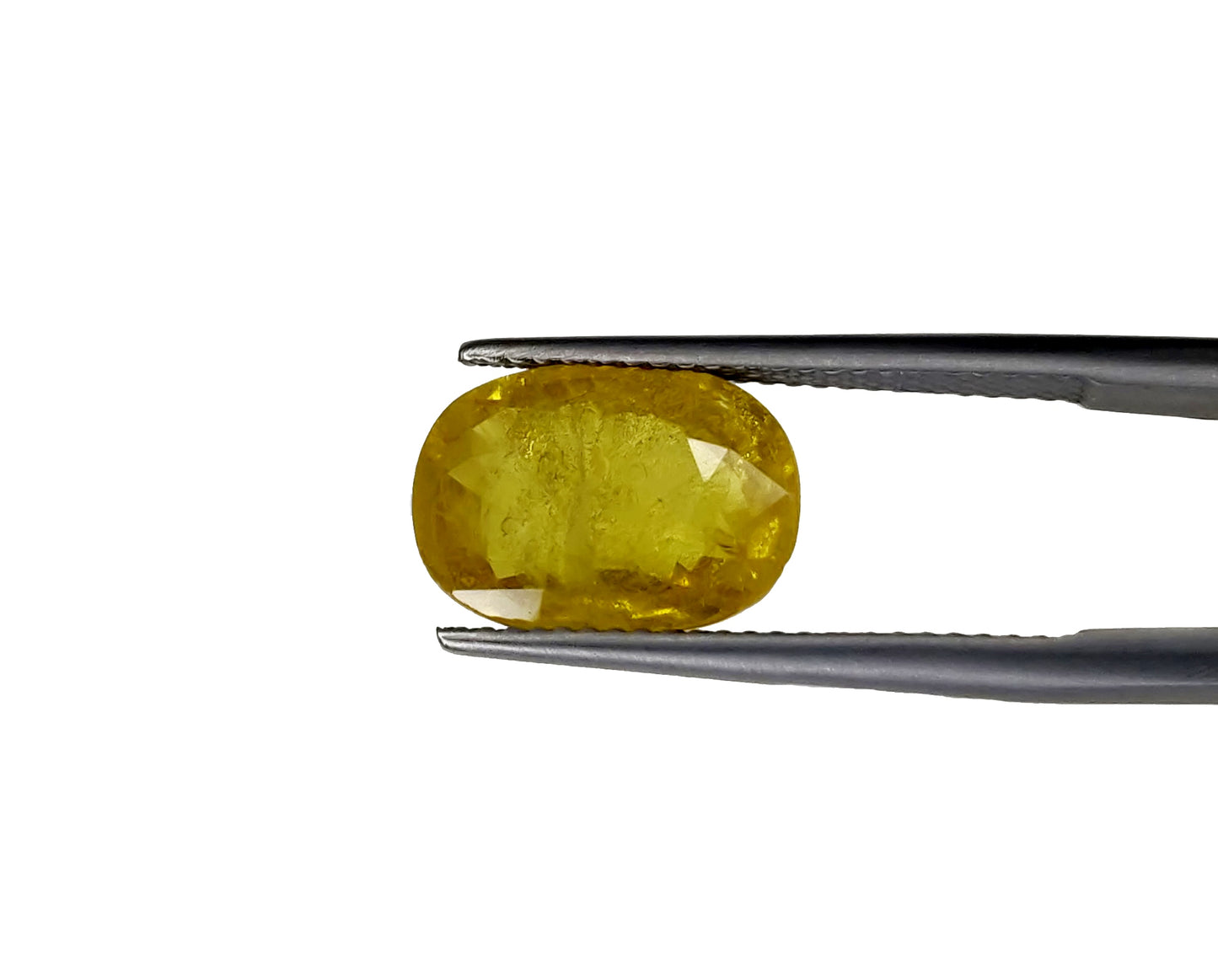 Natural Yellow Sapphire Nigeria Oval  6.16 carat
