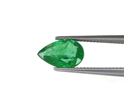 Natural Emerald Zambia Pear 2.37 carat