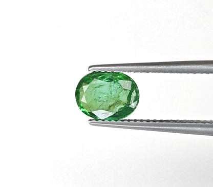 Natural Emerald Zambia Oval 1.36 carat