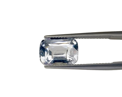 Natural White Sapphire Sri Lanka (Ceylon) Cushion 6.66 carat