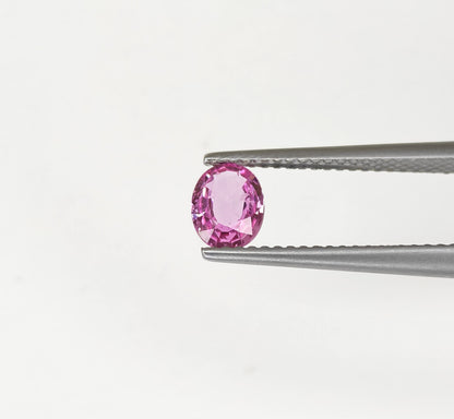 Natural Pink Sapphire Mozambique Oval 0.71 carat