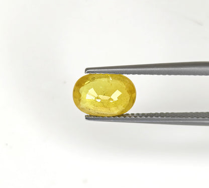 Natural Yellow Sapphire Bangkok Oval 3.00 carat