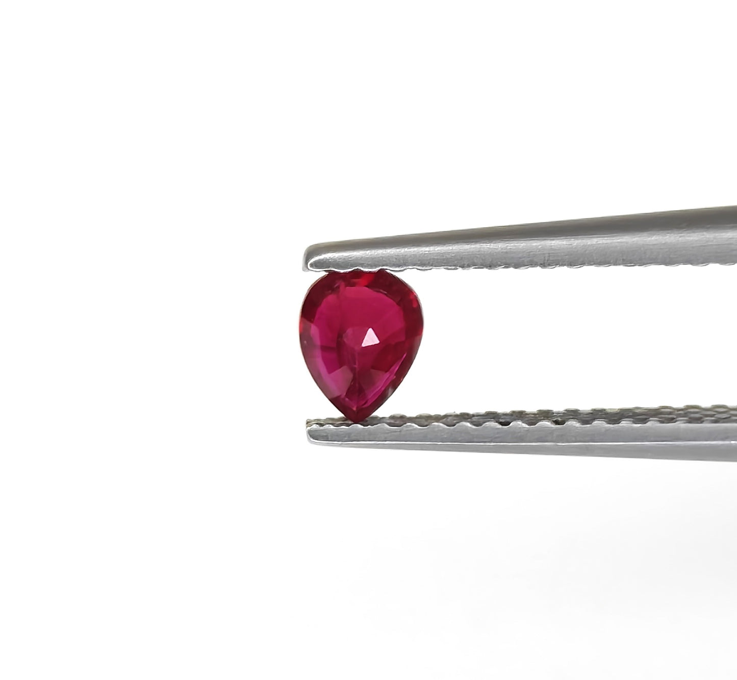 Natural Ruby Mozambique Pear 0.37 carat