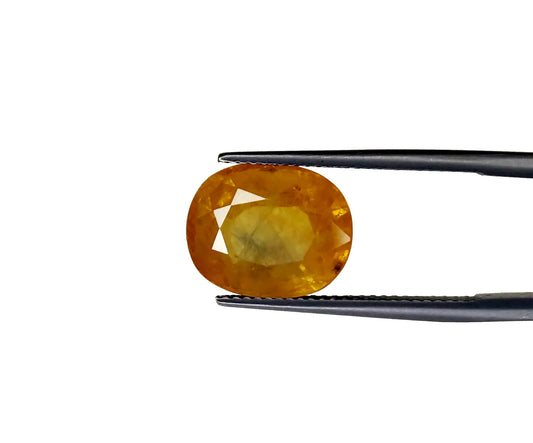 Natural Yellow Sapphire Nigeria Oval 9.88 carat