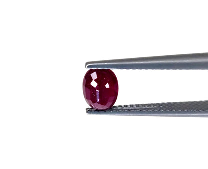 Natural Ruby Mozambique Oval 7x5 MM