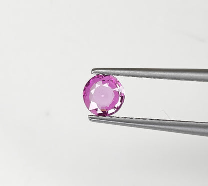 Natural Pink Sapphire Mozambique Round 0.53 carat