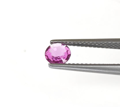 Natural Pink Sapphire Mozambique Round 0.53 carat