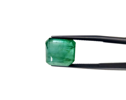 Natural Emerald Zambia   Octagon   8.73 carat
