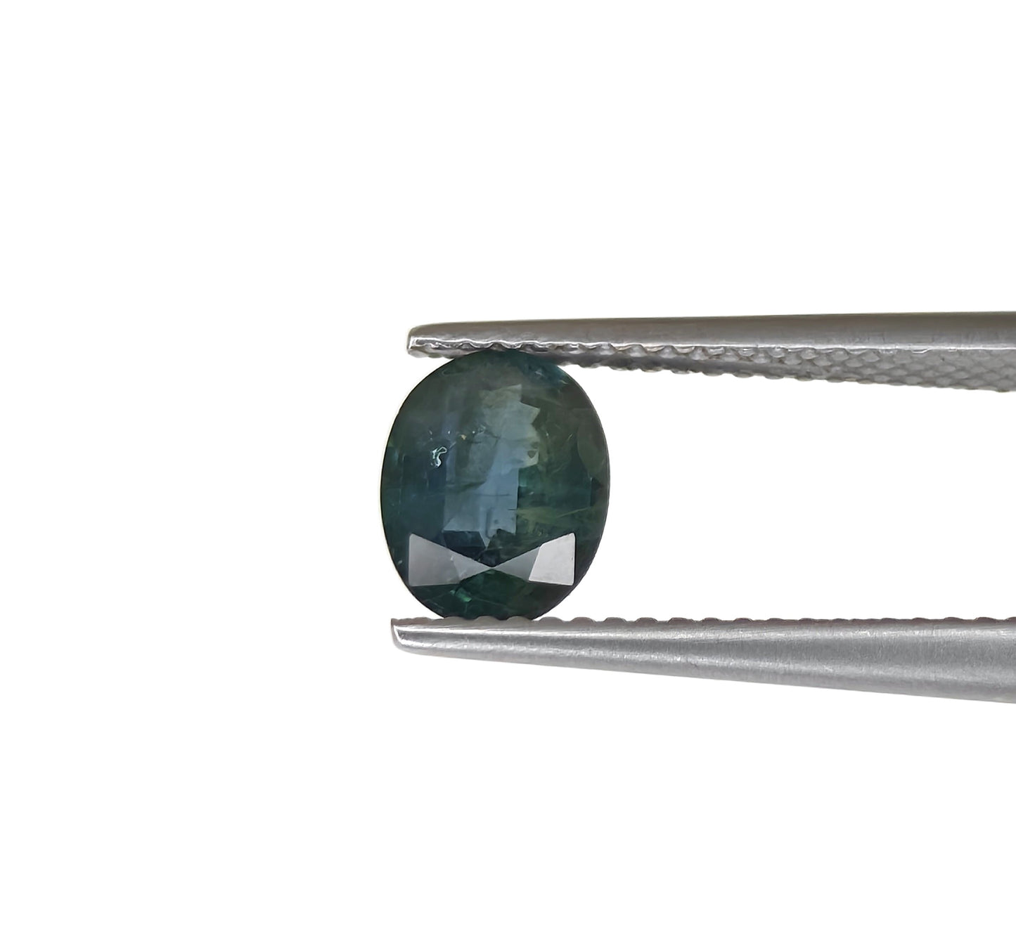 Natural Teal Sapphire Madagascar Oval 1.61 carat
