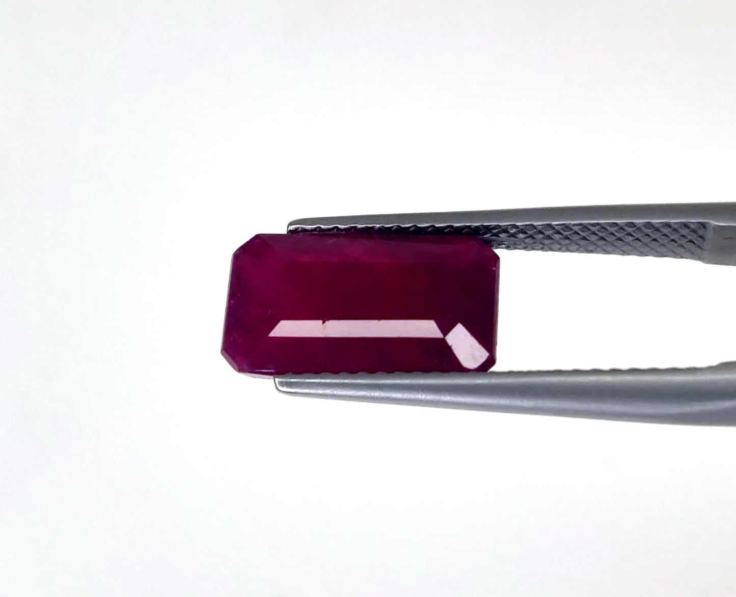 Natural Ruby Africa Octagon 7.18 carat