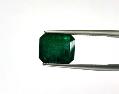 Natural Emerald Zambia Octagon 5.82 carat