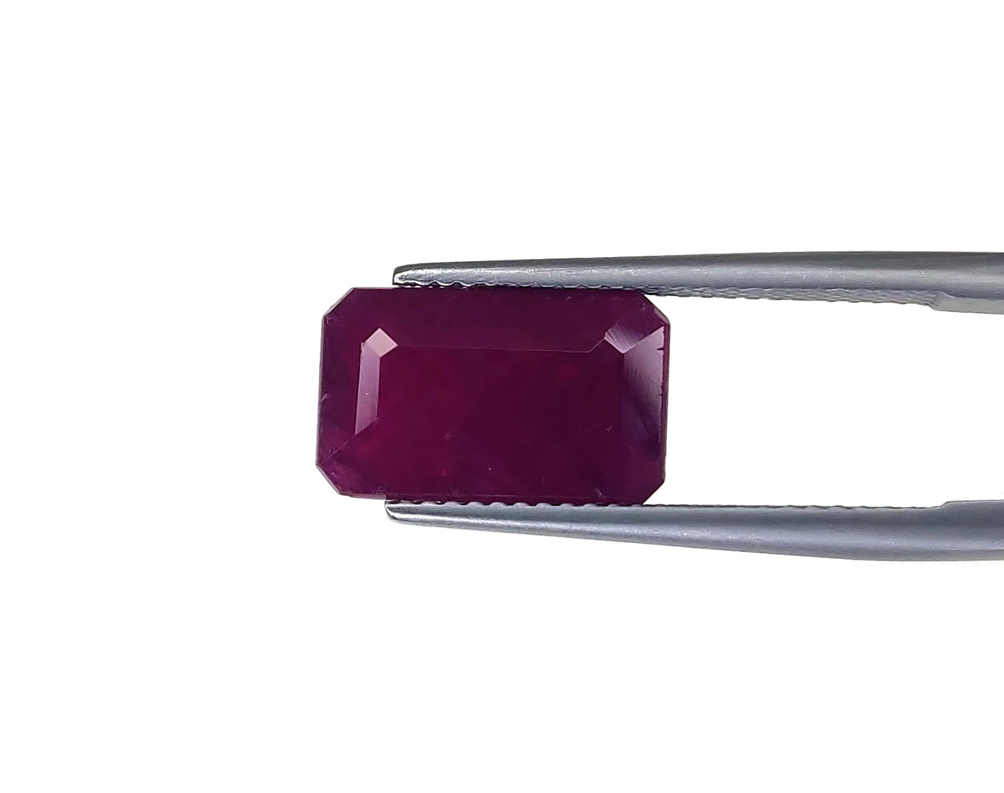 Natural Ruby Africa Octagon 7.18 carat