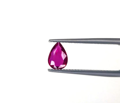 Natural Ruby Mozambique Pear 1.05 carat