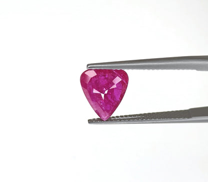 Natural Ruby Mozambique Pear 3.40 carat