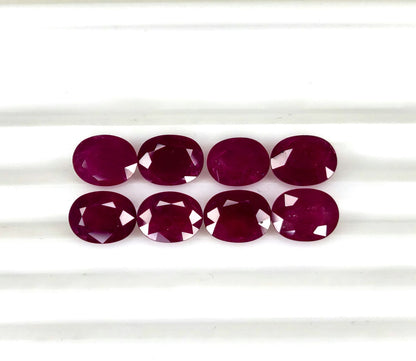 Natural Ruby Mozambique Oval 9x7 MM