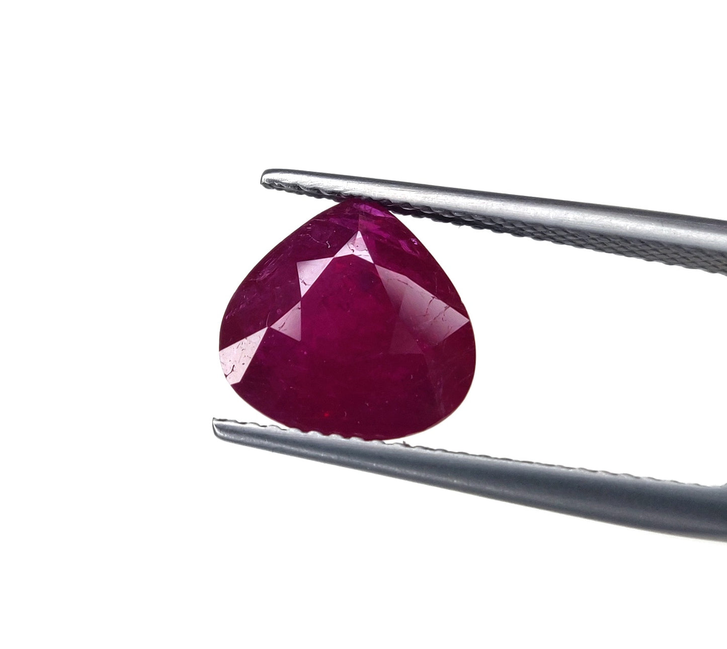 Natural Ruby Burma Heart 4.04 carat