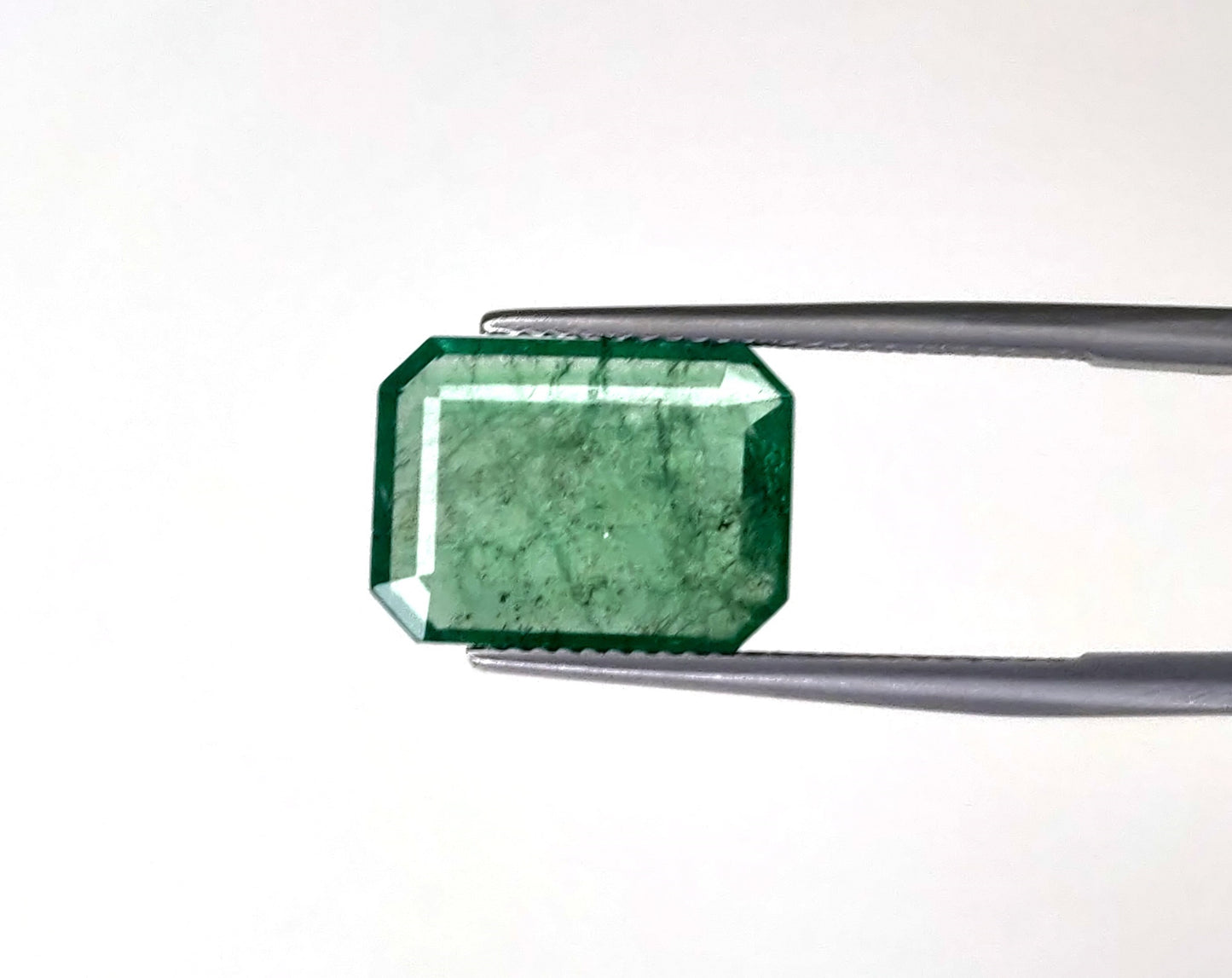 Natural Emerald Zambia  Octagon   5.95 carat