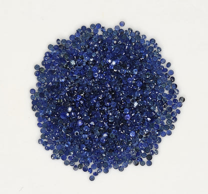 Natural Blue Sapphire Madagascar Round 1.2 MM