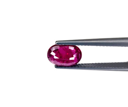 Natural Ruby Mozambique Oval 9x7 MM