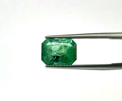 Natural Emerald Zambia  Octagon   4.81 carat