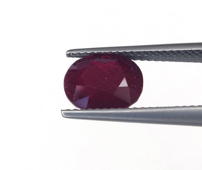 Natural Ruby Africa Oval 4.06 carat
