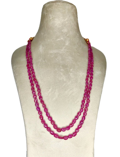 Natural Ruby Bangkok Oval Beads 172.87 Carat