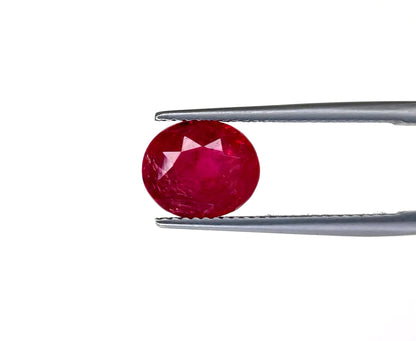 Natural Ruby Tanzania Oval 4.53 carat