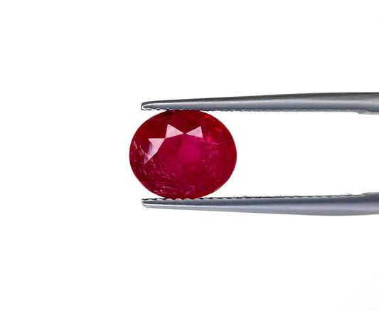 Natural Ruby Tanzania Oval 4.53 carat