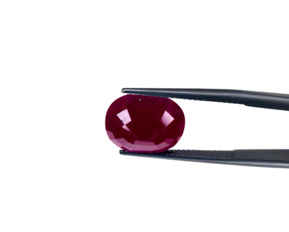 Natural Ruby Burma Oval 8.21 carat