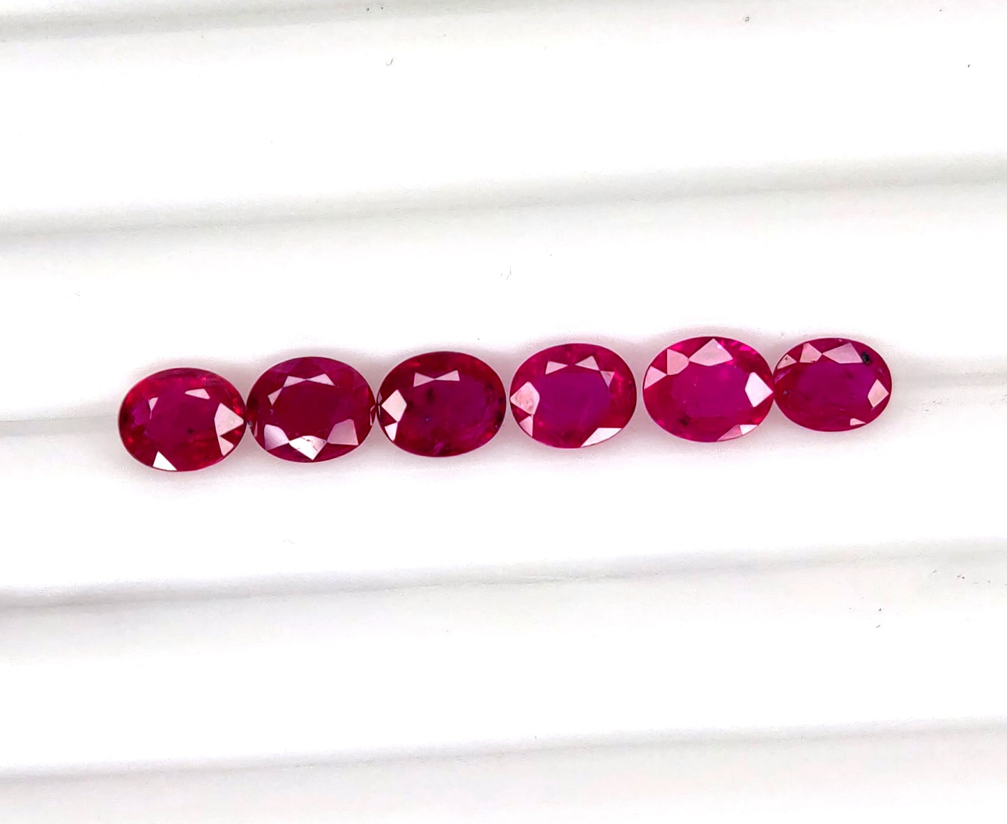 Natural Ruby Mozambique Oval 5x4 MM