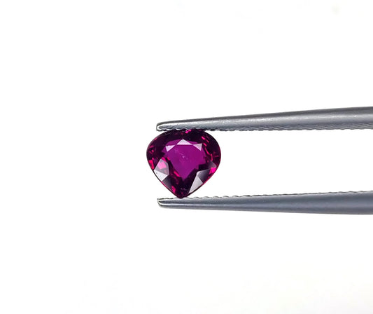 Natural Ruby Burma Heart 1.10 carat