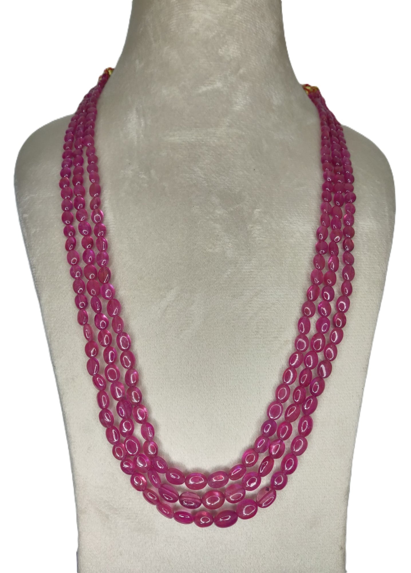 Natural Ruby Bangkok Oval Beads 336.20 Carat