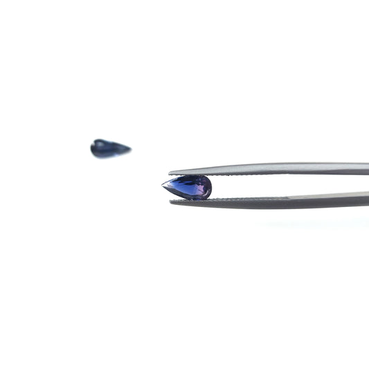 Natural Blue Sapphire Tanzania Pear 2.50 carat
