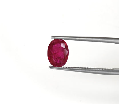 Natural Ruby Mozambique Oval 2.11 carat