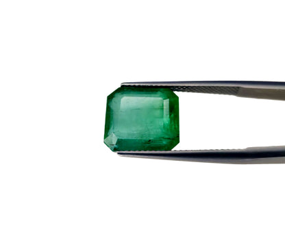 Natural Emerald Zambia   Octagon   8.73 carat