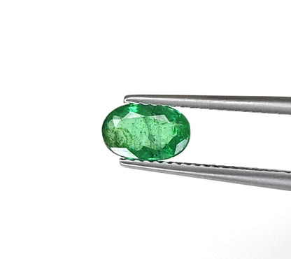Natural Emerald Zambia Oval 1.05 carat