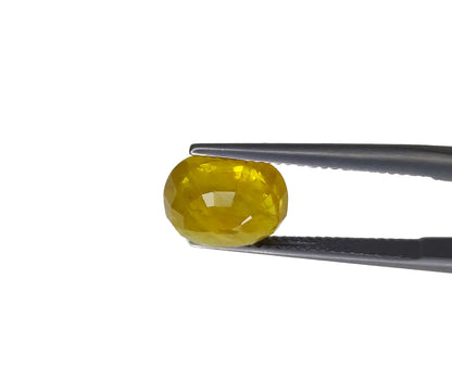 Natural Yellow Sapphire Nigeria Cushion  5.75 carat