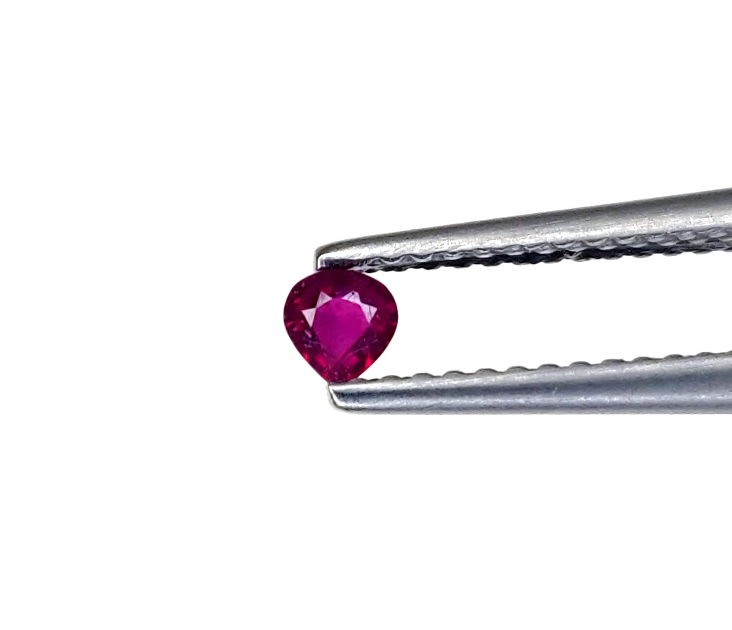 Natural Ruby Bangkok Heart 3 MM