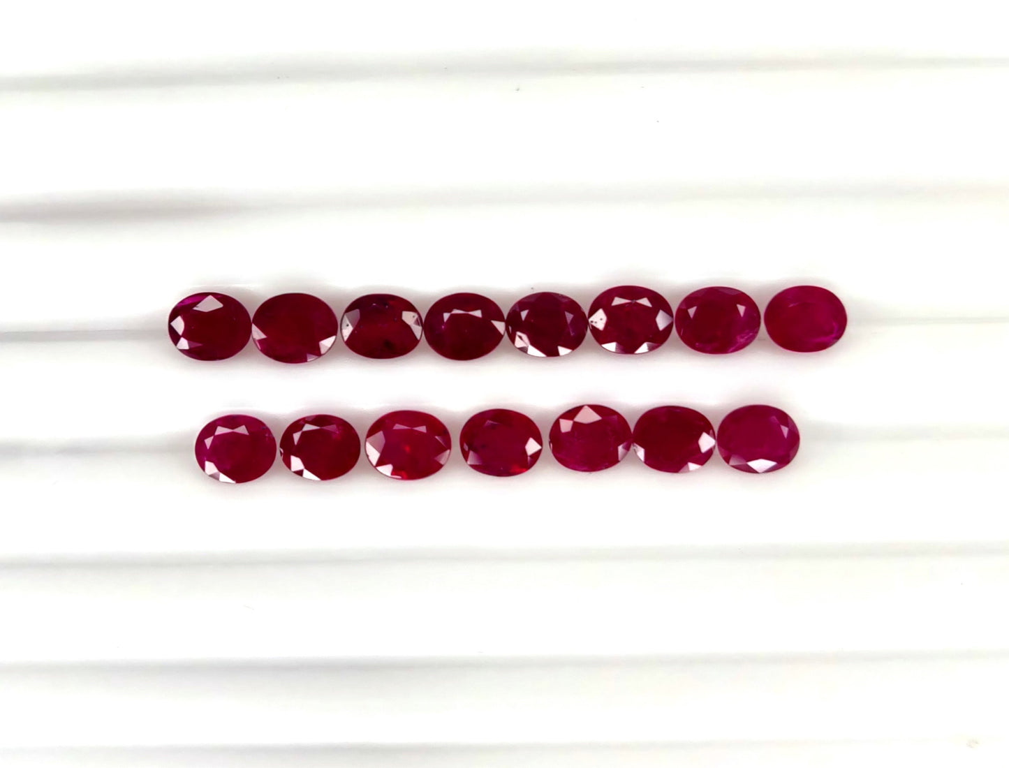 Natural Ruby Mozambique Oval 5x4 MM