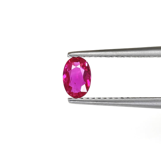 Natural Ruby Mozambique Oval 0.49 carat