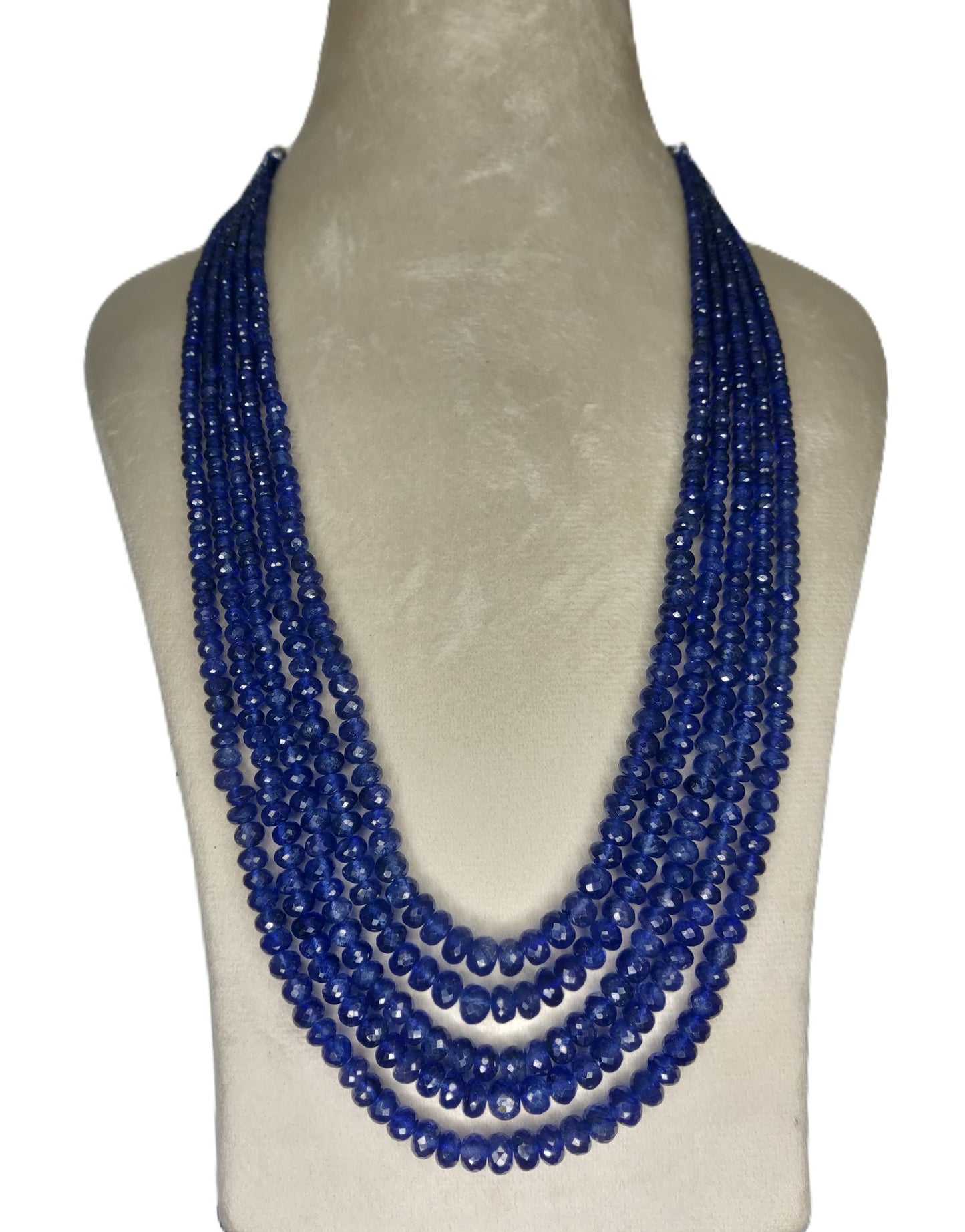 Natural Blue Sapphire Bangkok Round Beads 755.20 Carat