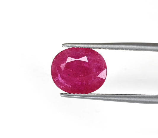 Natural Ruby Mozambique Oval 4.96 carat